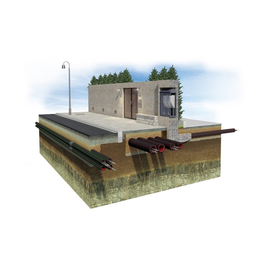 GEONFLEX tubo de parede duplamente estruturado