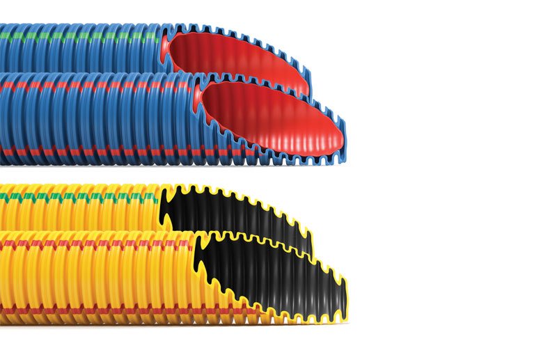 Identificação das redes por cores